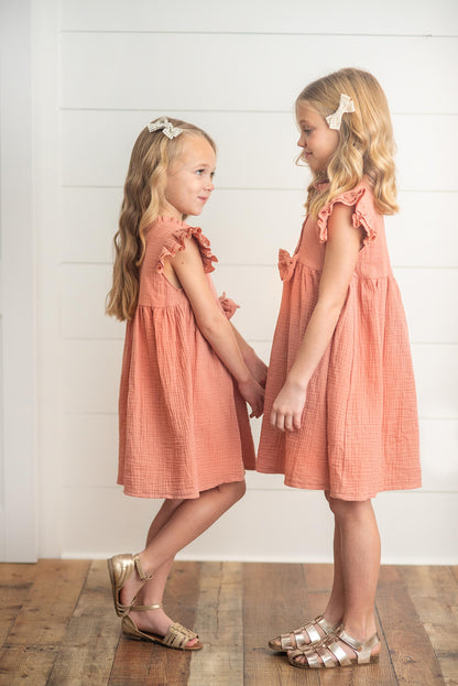 Blush Bow Dress