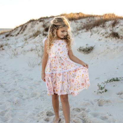 Floral Double Tiered Dress