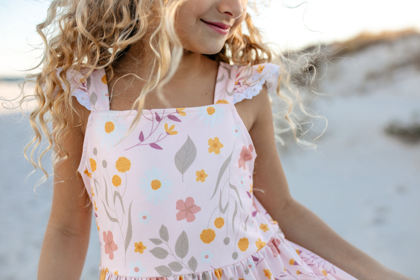 Floral Double Tiered Dress