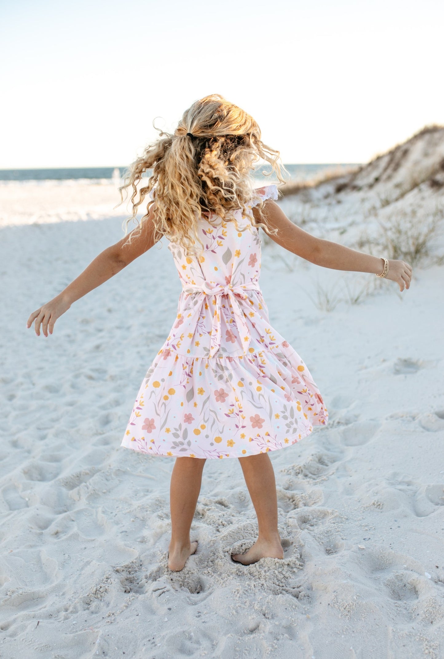 Floral Double Tiered Dress