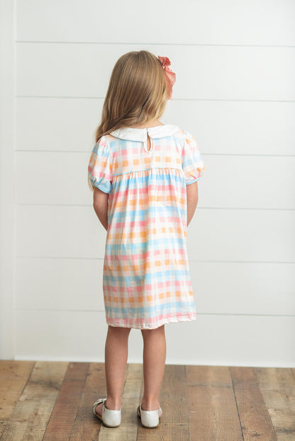 Pastel Smocked Dress