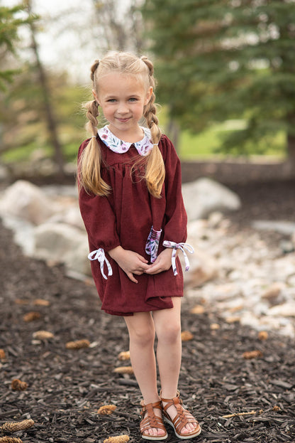 Wine Cord Dress