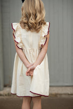 Load image into Gallery viewer, Embroidered Pinafore Dress
