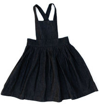 Load image into Gallery viewer, Apron Pinafore in Black Denim
