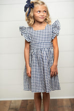 Load image into Gallery viewer, Navy Gingham Jumper
