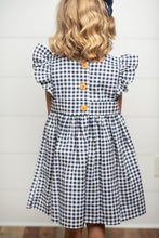 Load image into Gallery viewer, Navy Gingham Jumper
