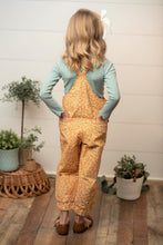 Load image into Gallery viewer, Top &amp; Golden Floral Bloomer Overalls
